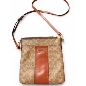 Coach Kitt Messenger Crossbody In Colorblock Signature Canvas & Leather